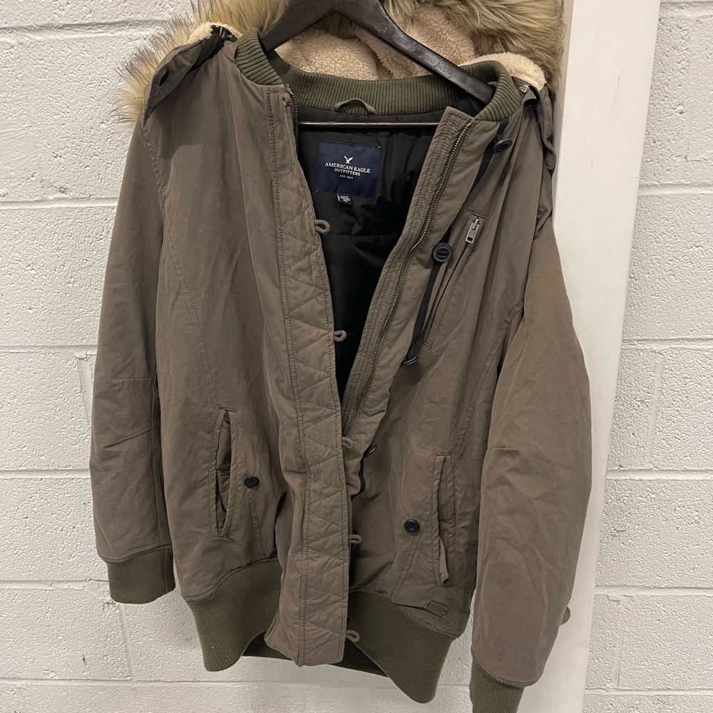 Women’s Brown Bomber Jacket